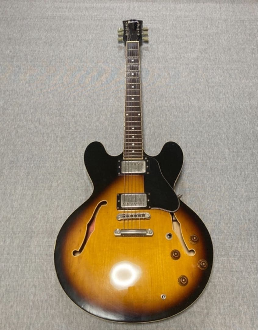 BURNY RSA-55 エレキギター　ケース付