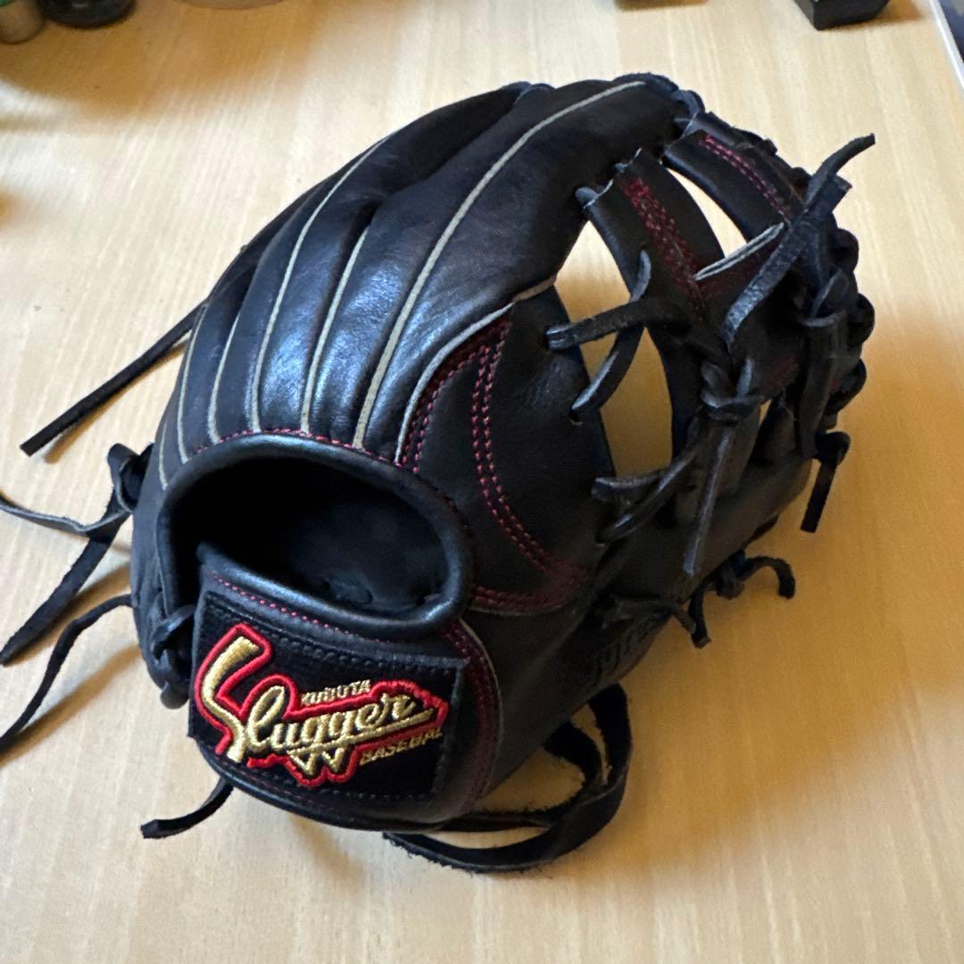 Slugger KSN-J6 軟式グローブ 黒