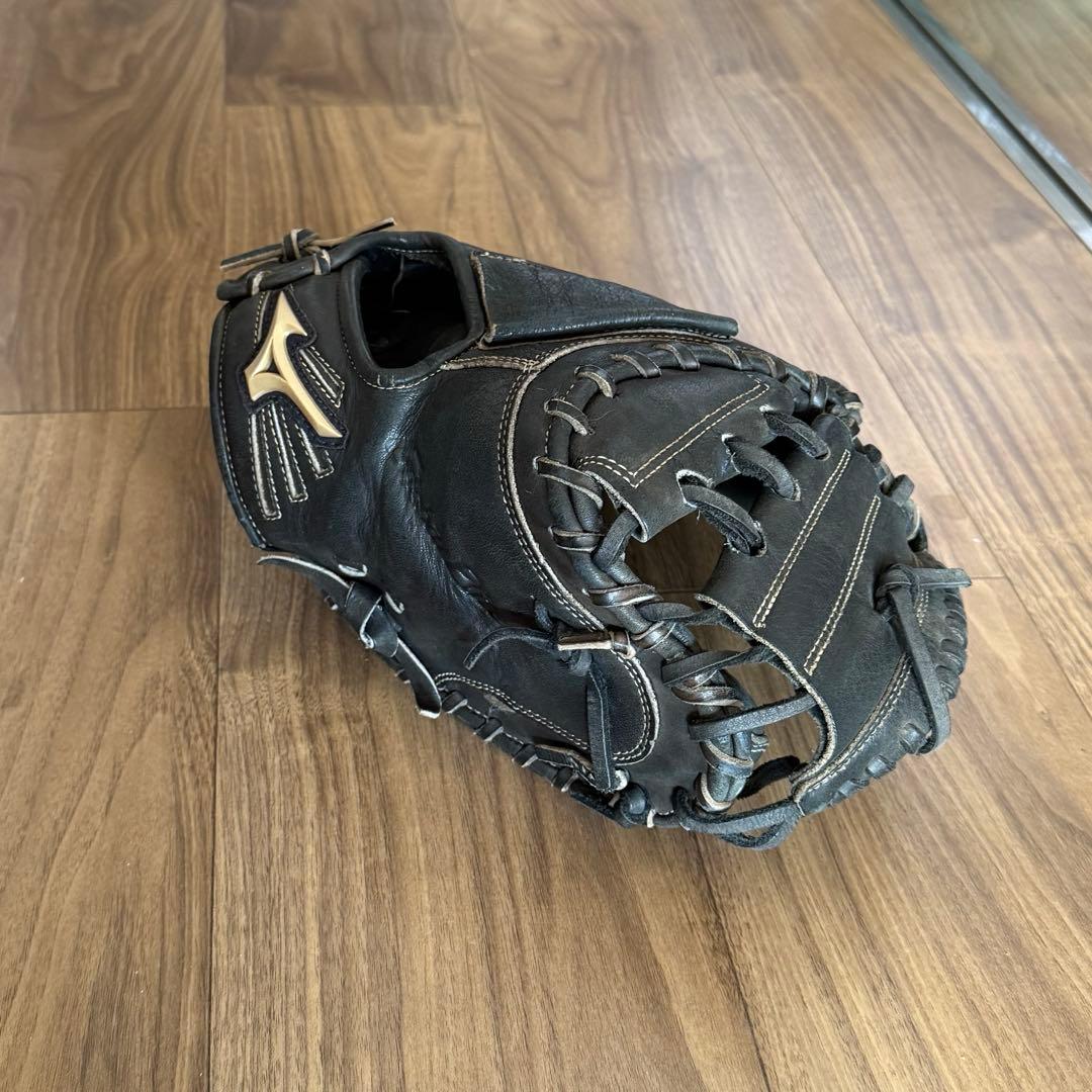 カ*ズ様 Mizuno Global Elite 軟式キャッチャーミット　黒