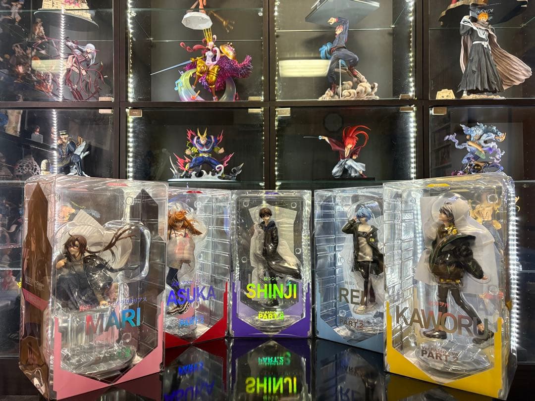 RADIO EVA Part.2 エヴァンゲリオン　フィギュア 5体セット