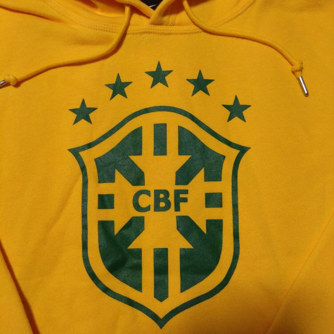 ブラジル　パーカー　ＣＢＦ（ブラジルサッカー連盟のロゴ）
