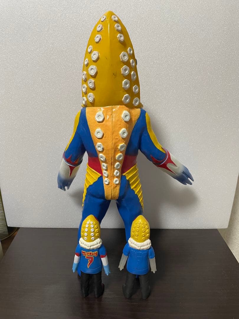 メトロン星人　ビッグソフビ　マルゥルセット