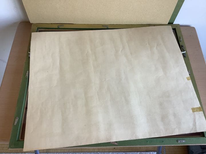 古い地図の額絵