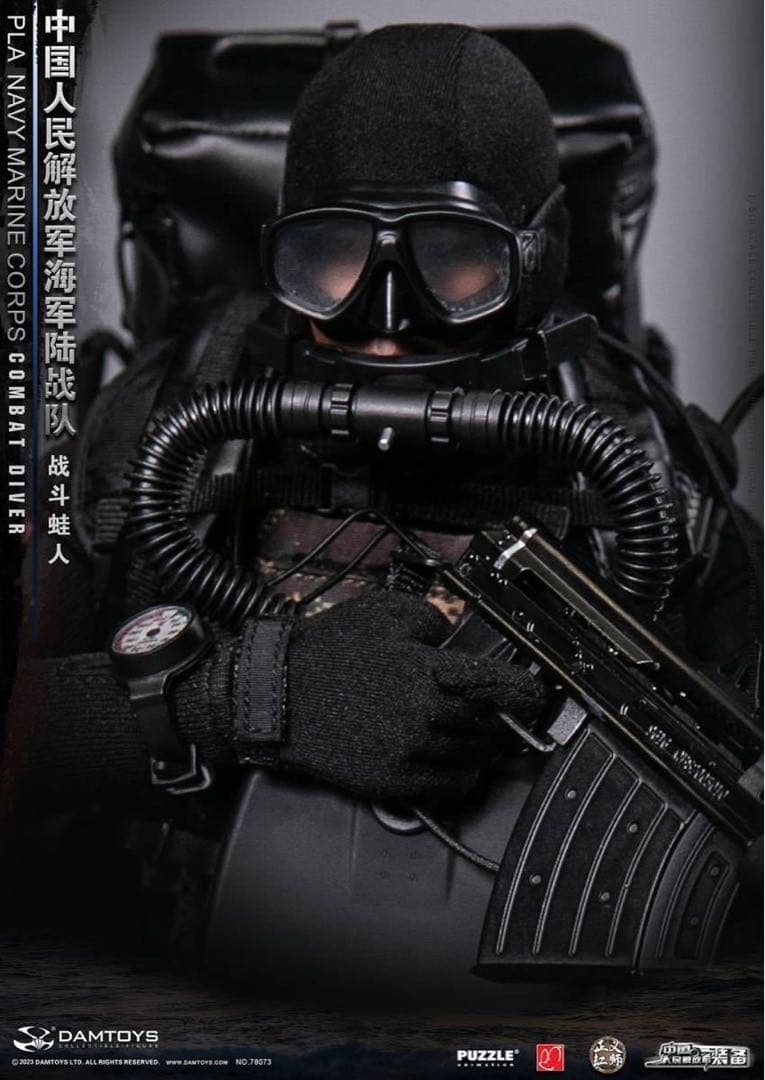 DAMTOYS 78073 中国海軍陸戦隊 1/6 Combat Diver