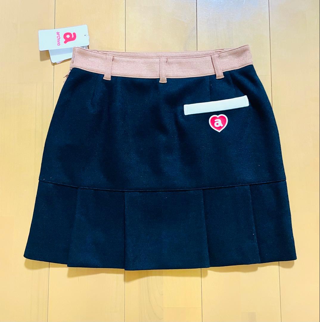 archivio/アルチビオ38ハーフフリルスカート新品未使用品