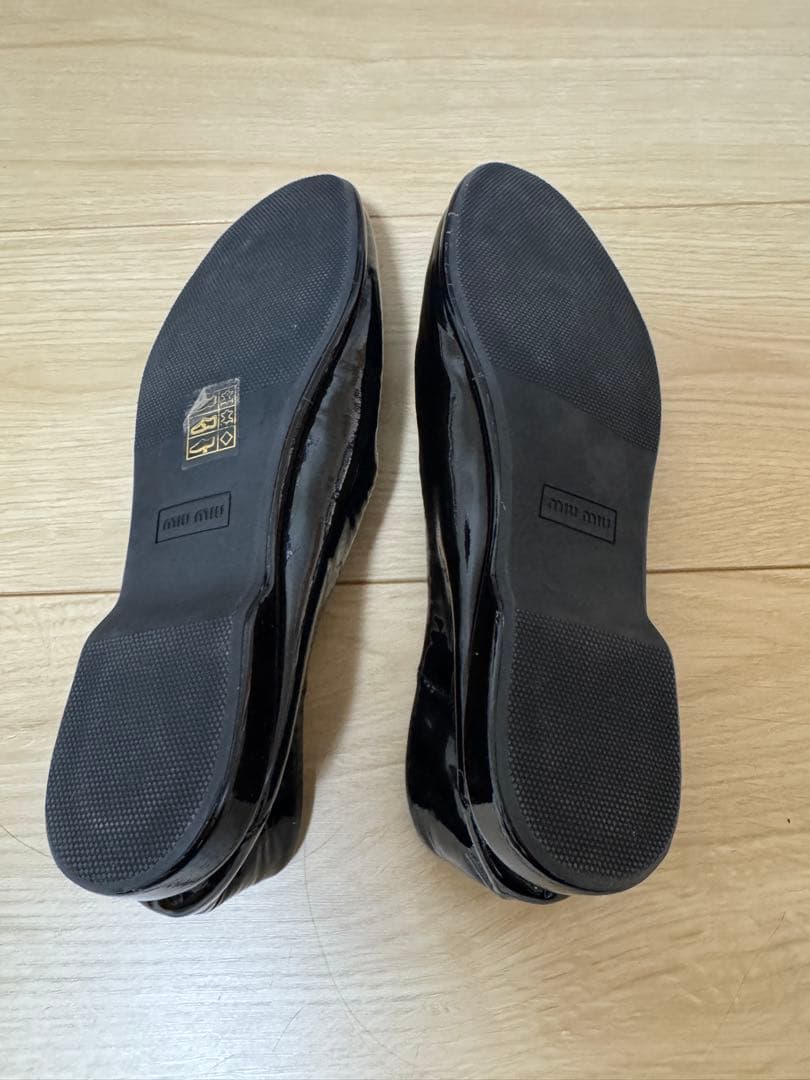 「miumiu」バレーシューズ