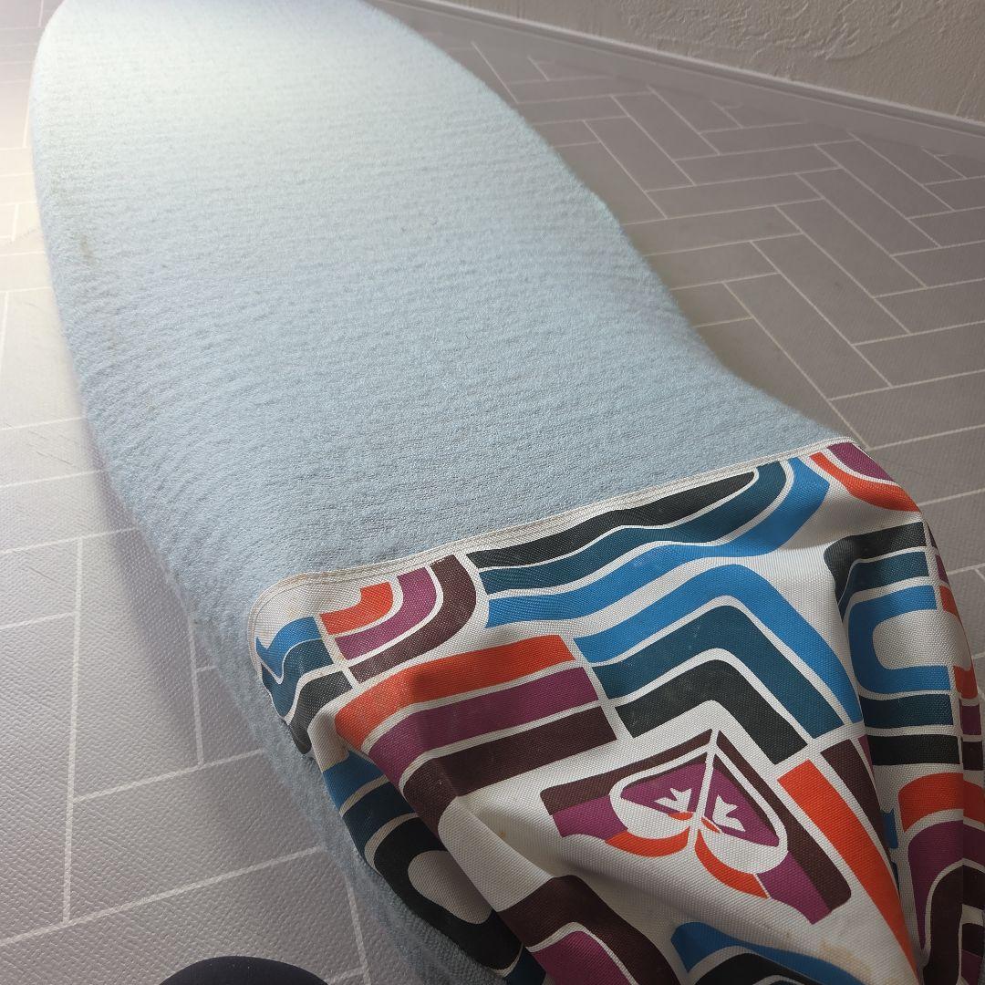 Sシェイプ　ショートボード イエロー ピンクフィン付