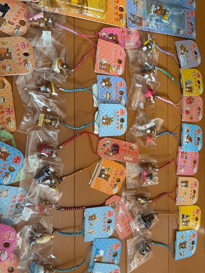 リラックマ ご当地ストラップセット まとめて53点！