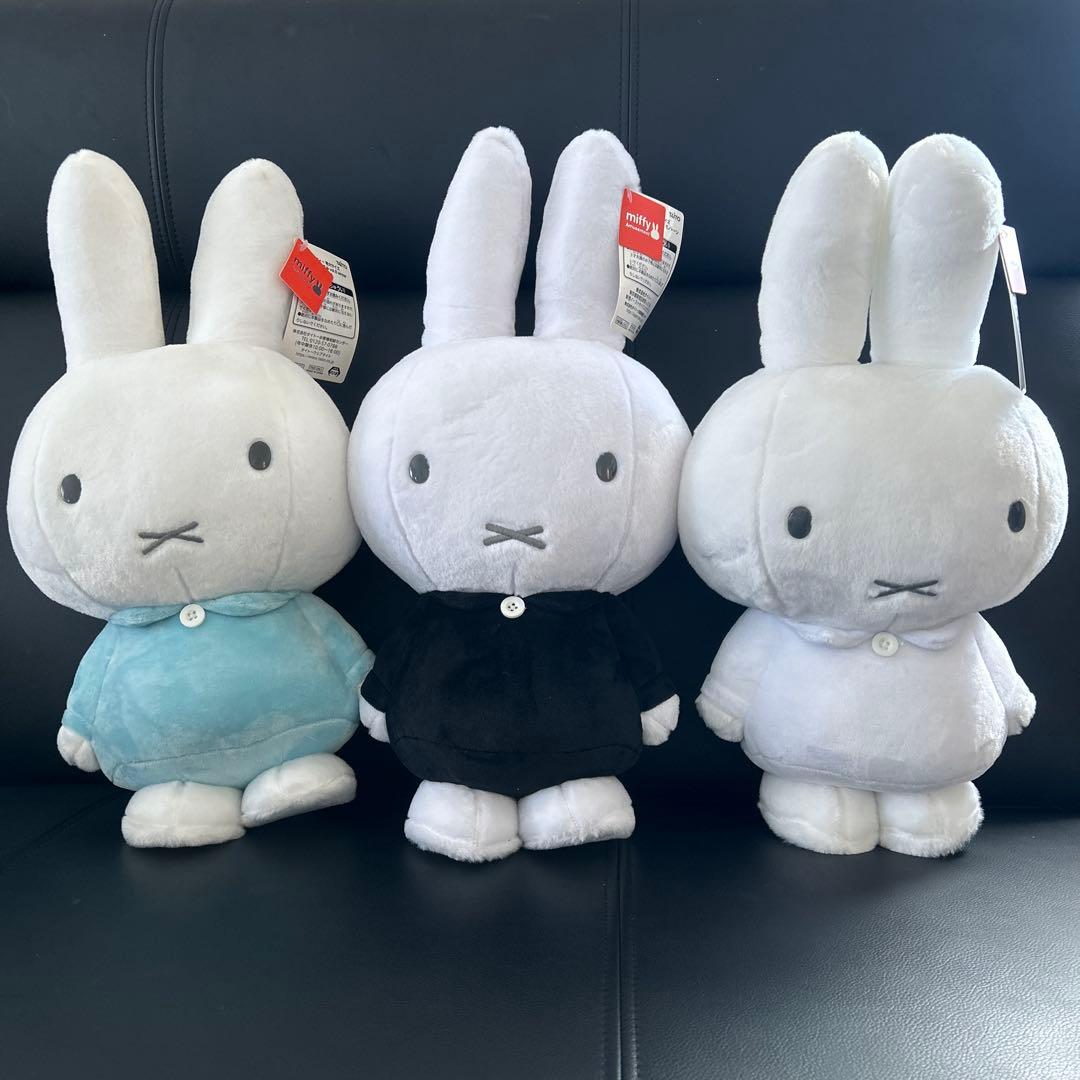 ミッフィー 特大サイズ　MOREぬいぐるみ　6点セット