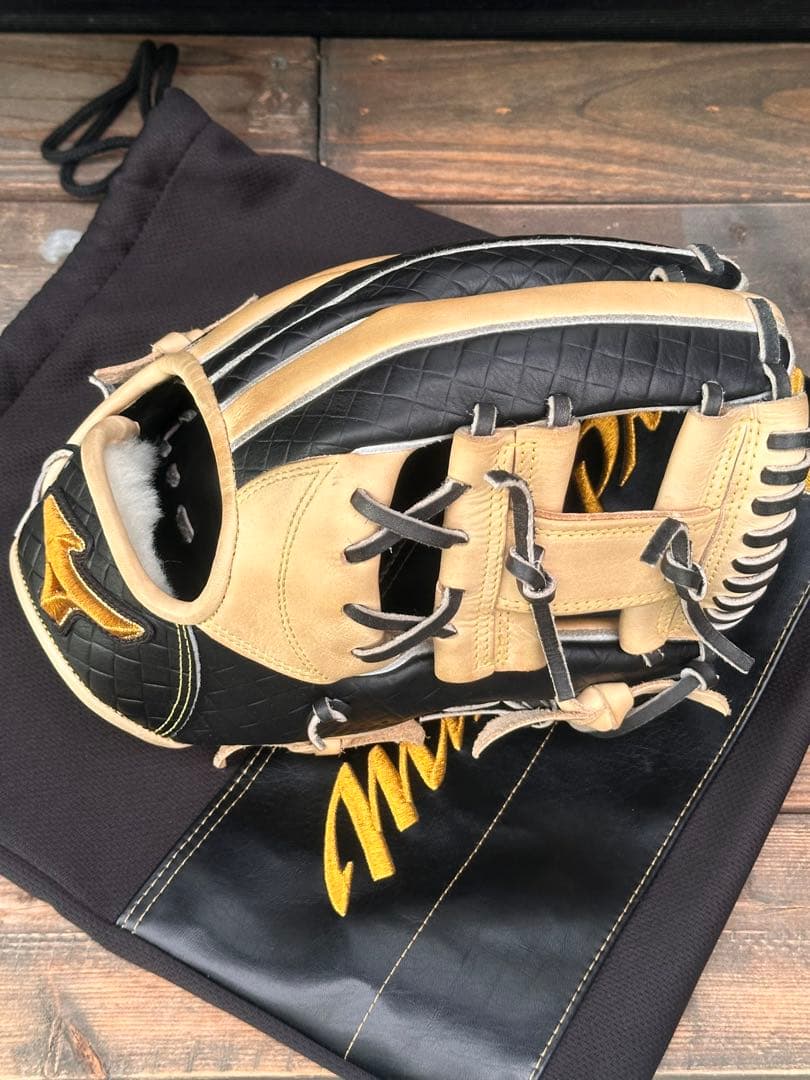最終価格❗️ミズノプロ　mizuno pro 軟式グローブ　内野手用　美品❣️