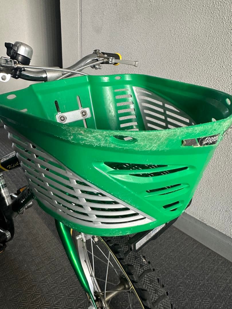 ブリヂストン　Cross Fire ジュニアバイク 16インチ 前カゴ付き