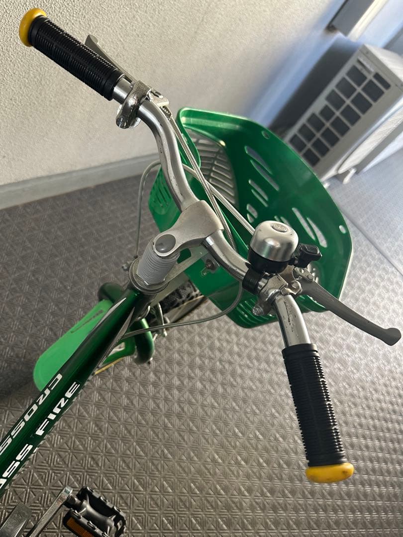 ブリヂストン　Cross Fire ジュニアバイク 16インチ 前カゴ付き