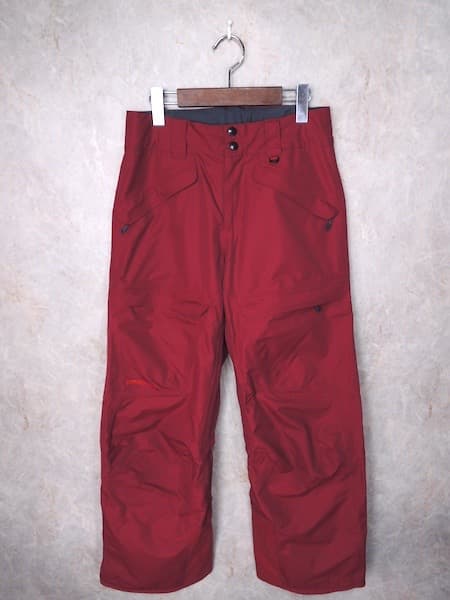 美品 パタゴニア スノーショットパンツ◆メンズXSサイズ/スキー/スノボー/赤