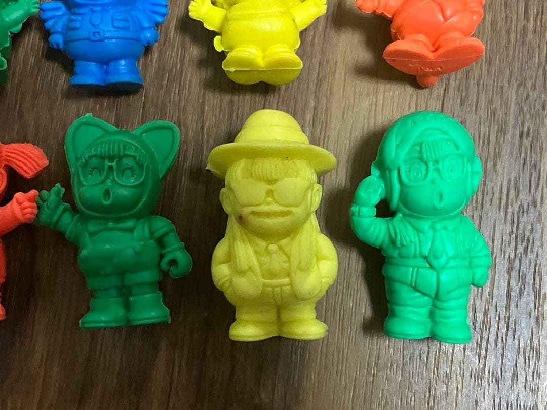 Dr.スランプ アラレちゃん消しゴム 14体セット 昭和当時品