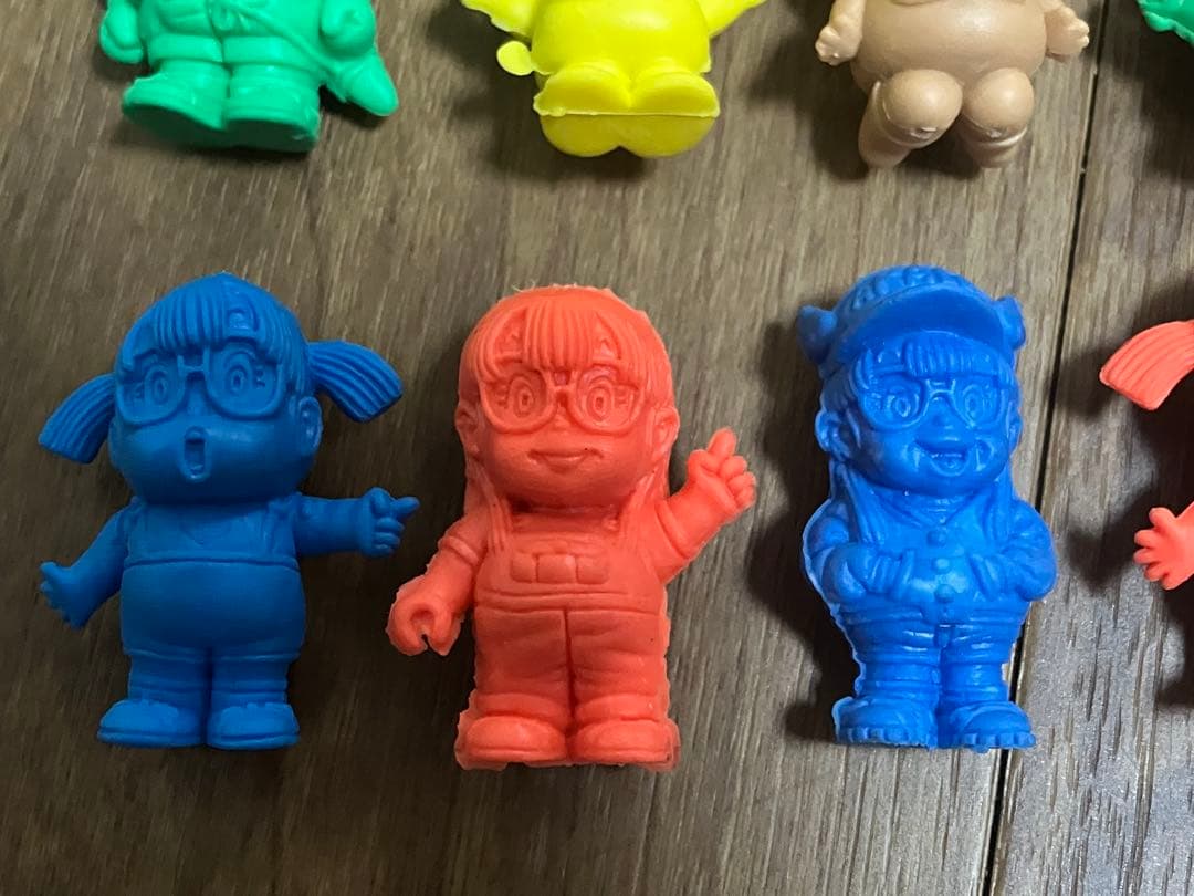 Dr.スランプ アラレちゃん消しゴム 14体セット 昭和当時品