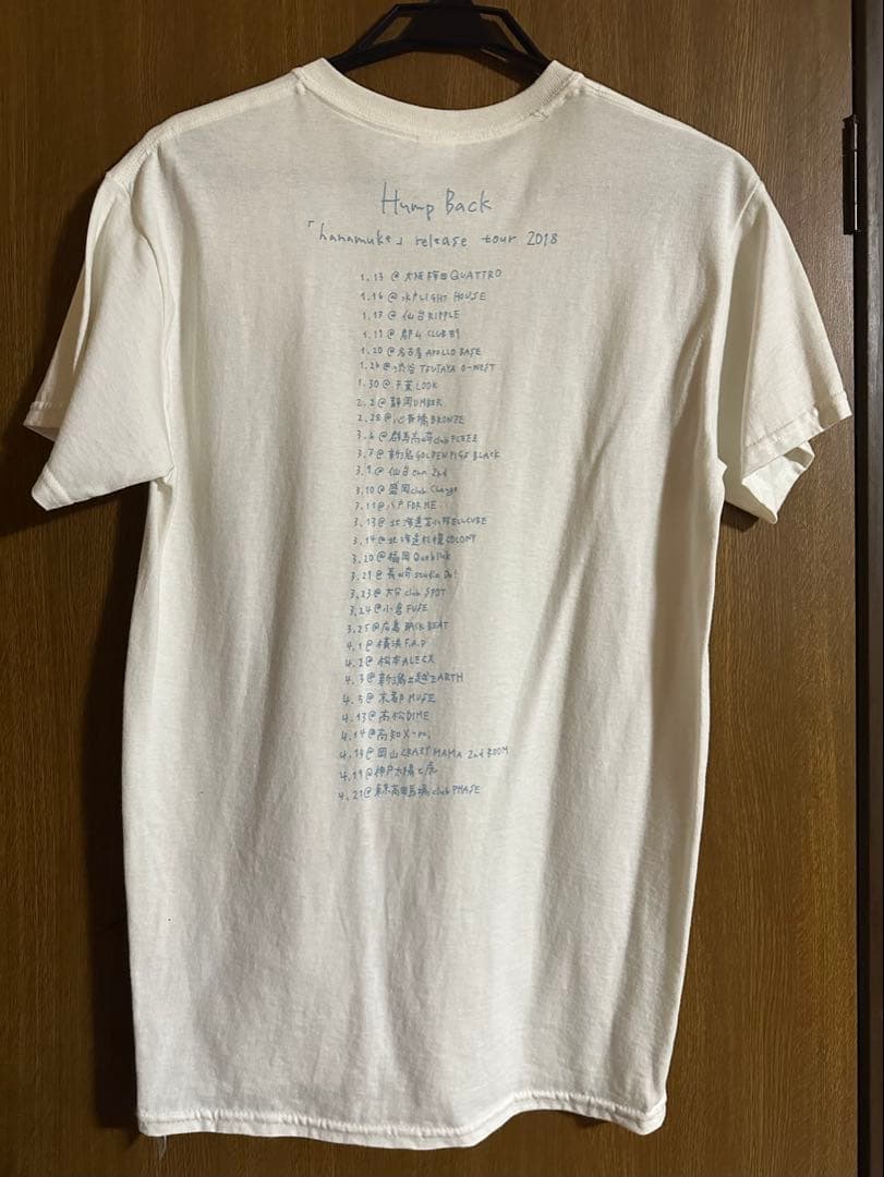 Hump back サイン入りtシャツ