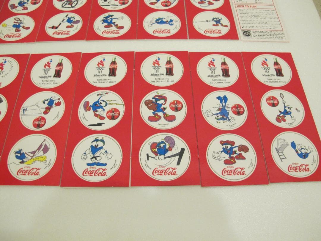 【コカ・コーラ】★非売品　1996年アトランタオリンピック ポグ　全36種類