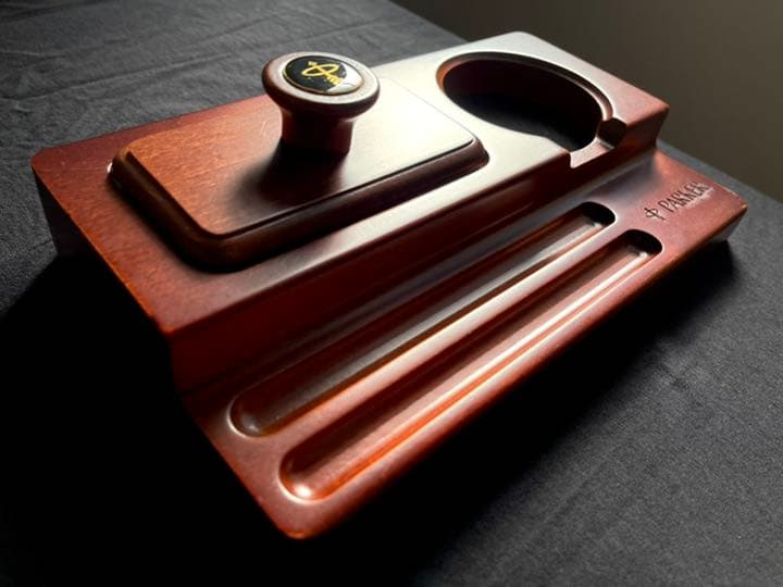 【極稀少】 パーカー 公式 非売品 天然木無垢 万年筆 ペントレイ Parker