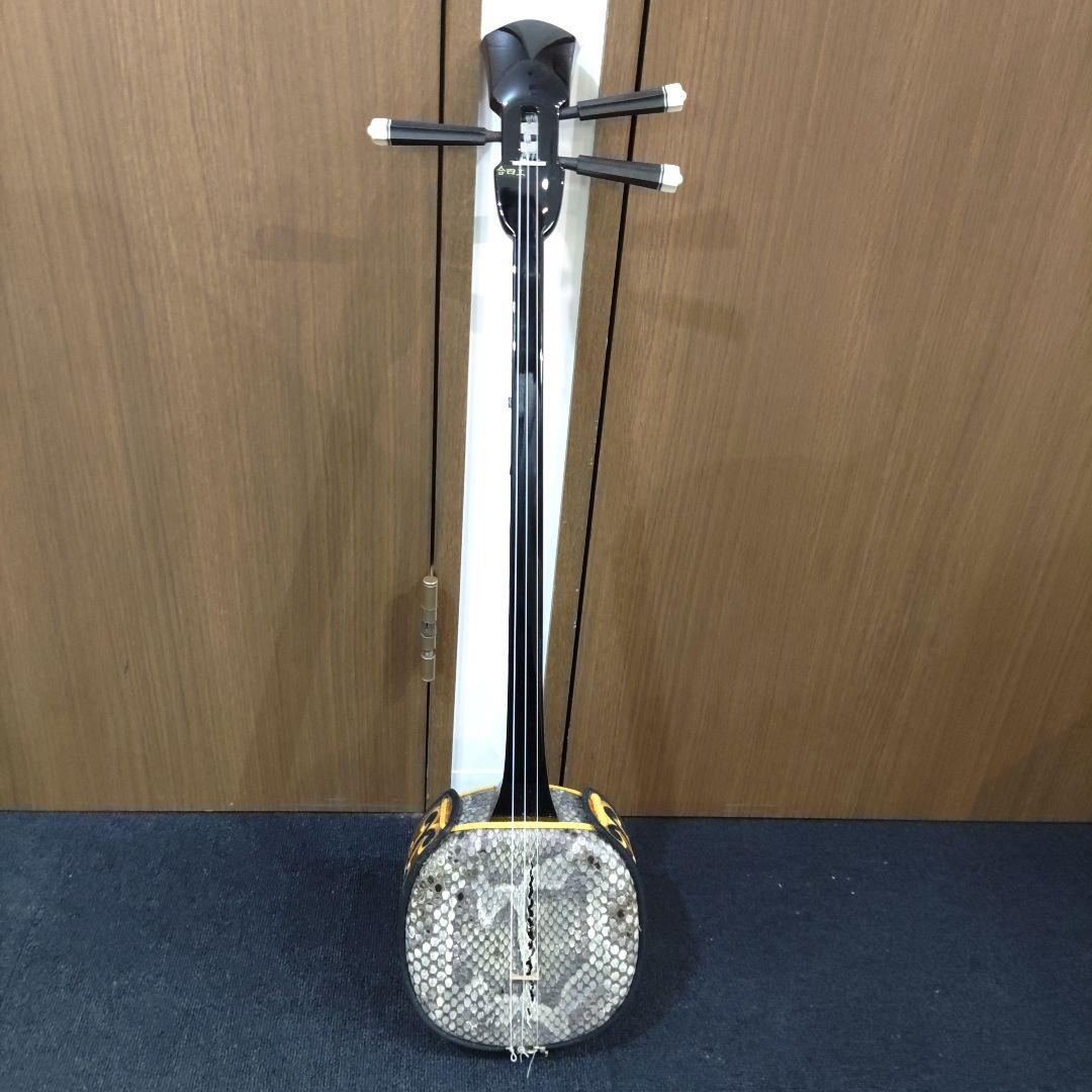 VMPD7-1014-6 ヘビ皮三線 本体 和楽器