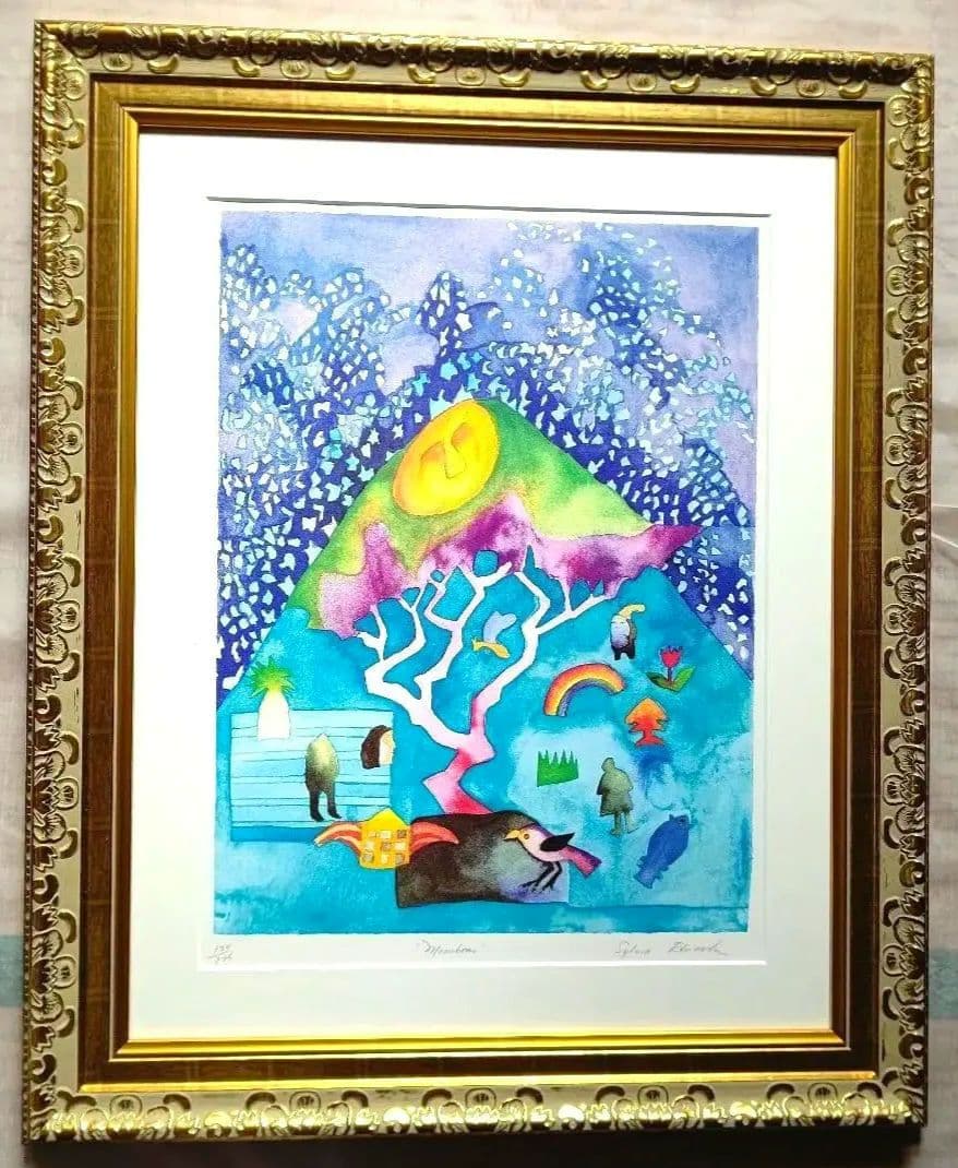 特価◯絵画　シルクスクリーン版画 額装品