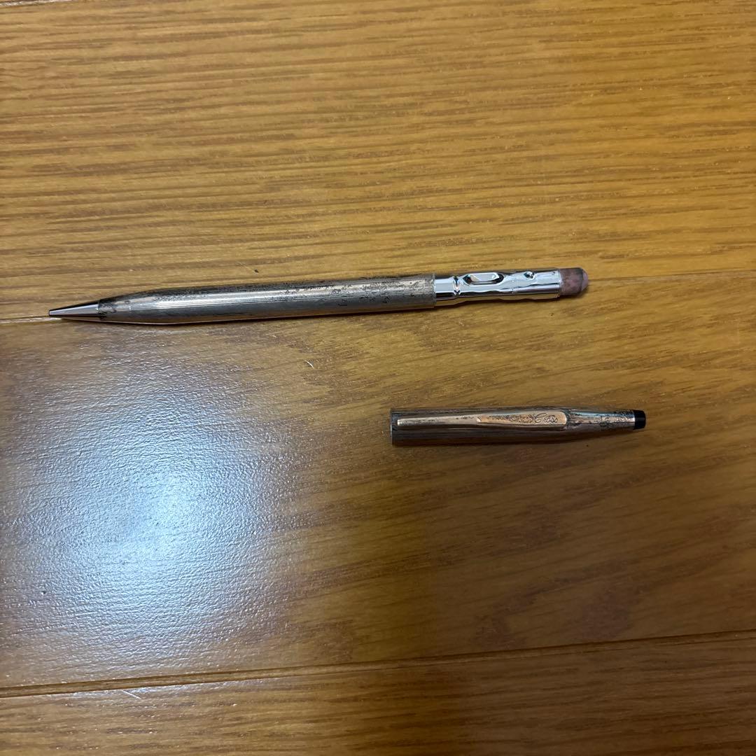 CROSS クロス シャープペンシル シャーペン ケース付き 替芯付き 旧ロゴ