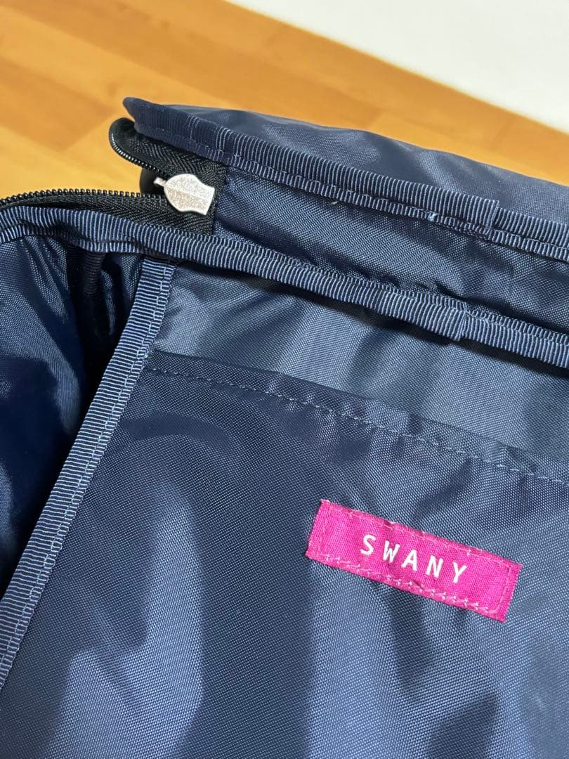 SWANY スワニー　キャリーバッグ　2WAY ネイビー