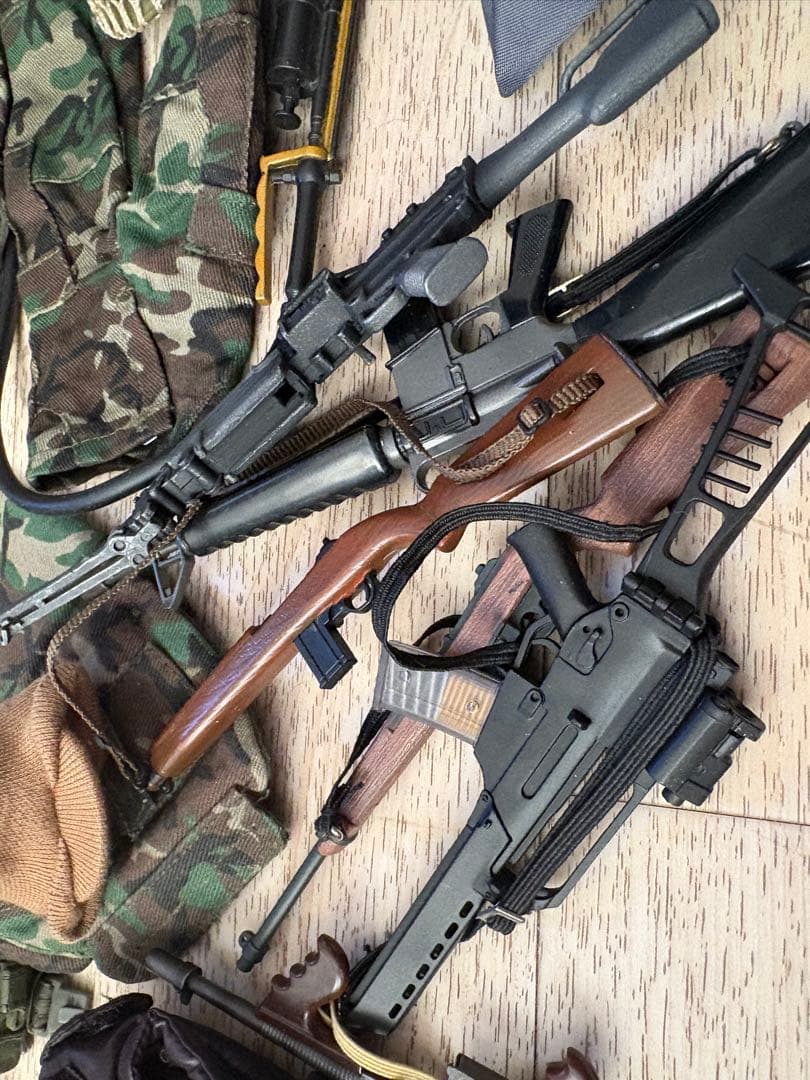 GI ジョー 他 1/6 ミリタリー フィギュア 武器 まとめ売り セット 8点