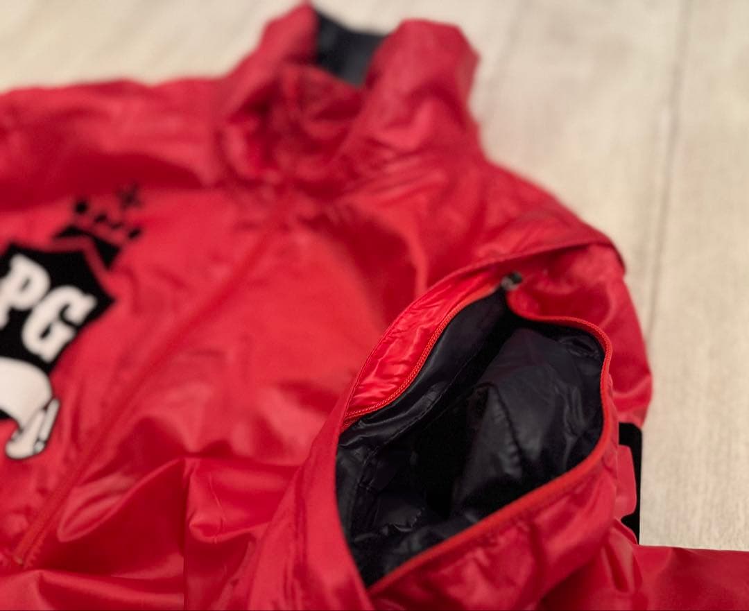 PEARLY GATES リバーシブルジャケット&ベスト　ブラック/レッド