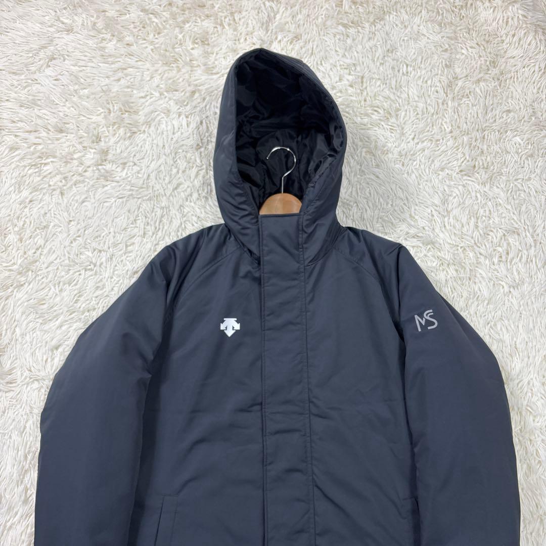DESCENTE デサント2023年モデル 中綿 ベンチコート 黒 S