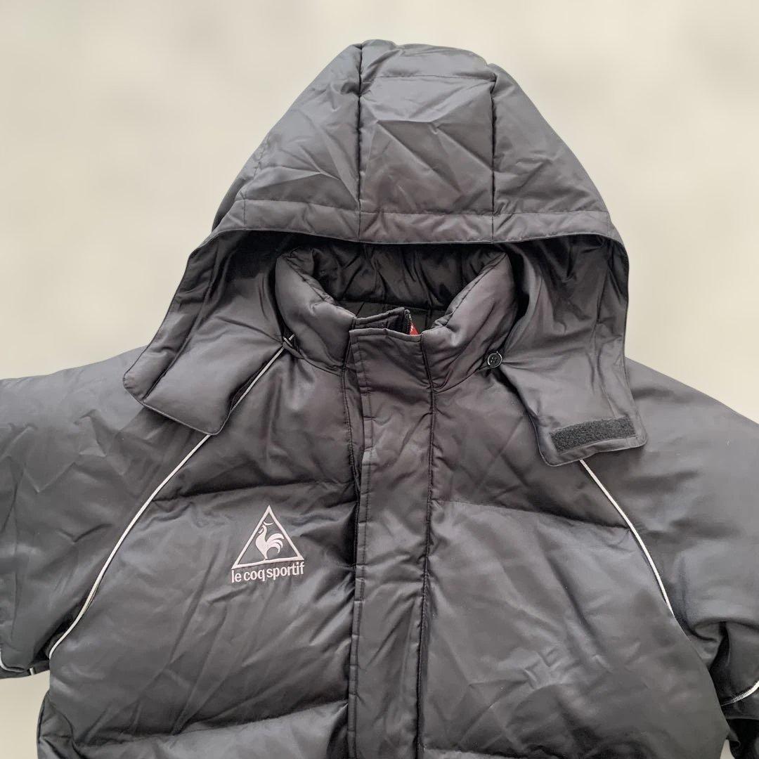 未使用級✨✨ルコック　 ロング ダウンコート ベンチコート ロゴ　大きいサイズ