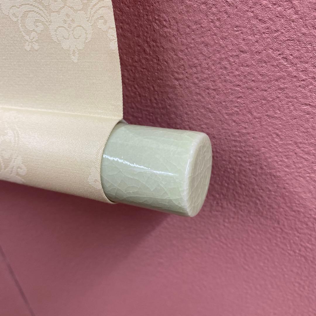 美品 掛け軸 上村松園筆「娘深雪」美人画 名画 シルクスクリーン 限定品