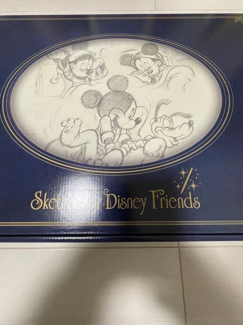 Sketches of Disney Friends 3枚セット　新品未使用品
