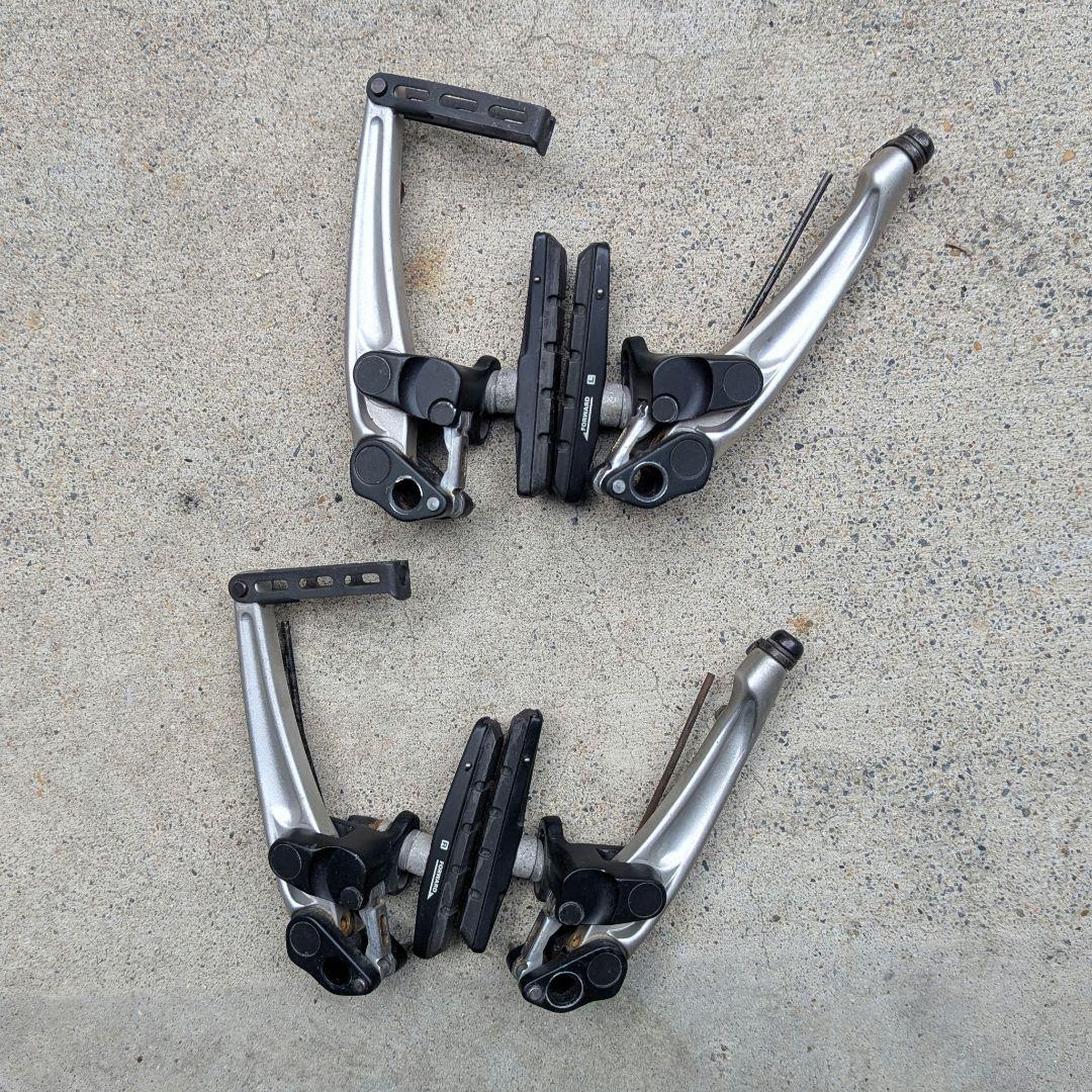 オールドMTB シマノ VブレーキDEORE-XT BR-M750前後セット