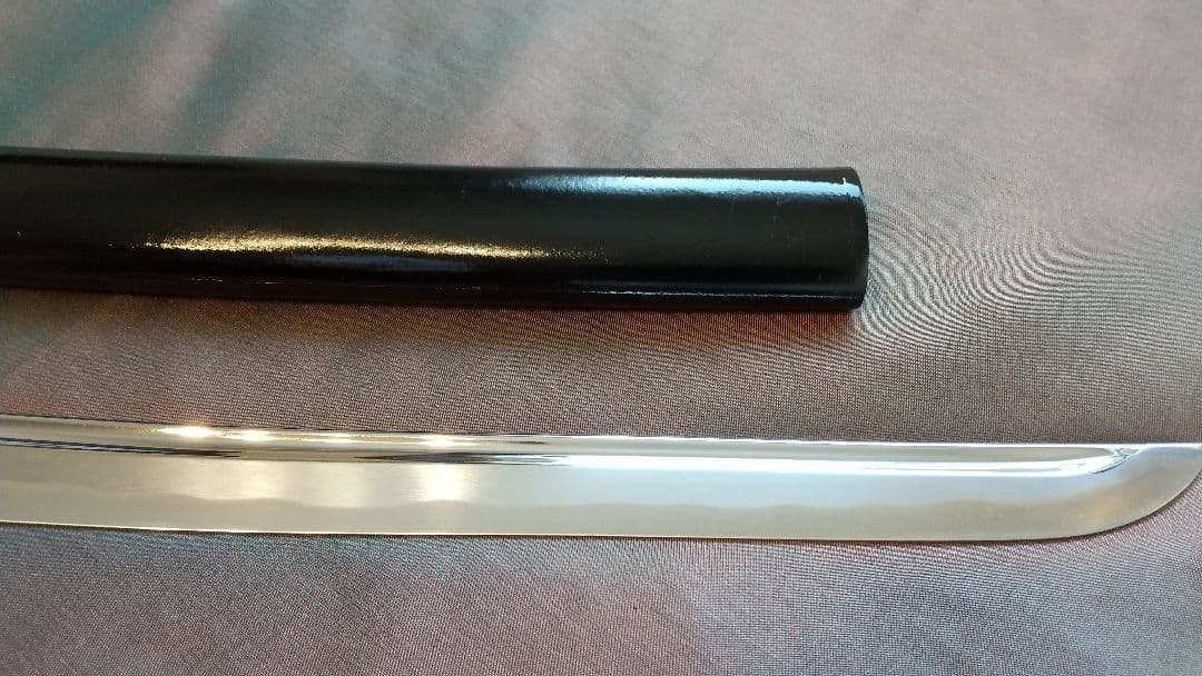 【樋入り互の目刃紋】模造刀 舞踊 模擬刀 拵え 喰出し鍔 刀剣 日本刀 刀