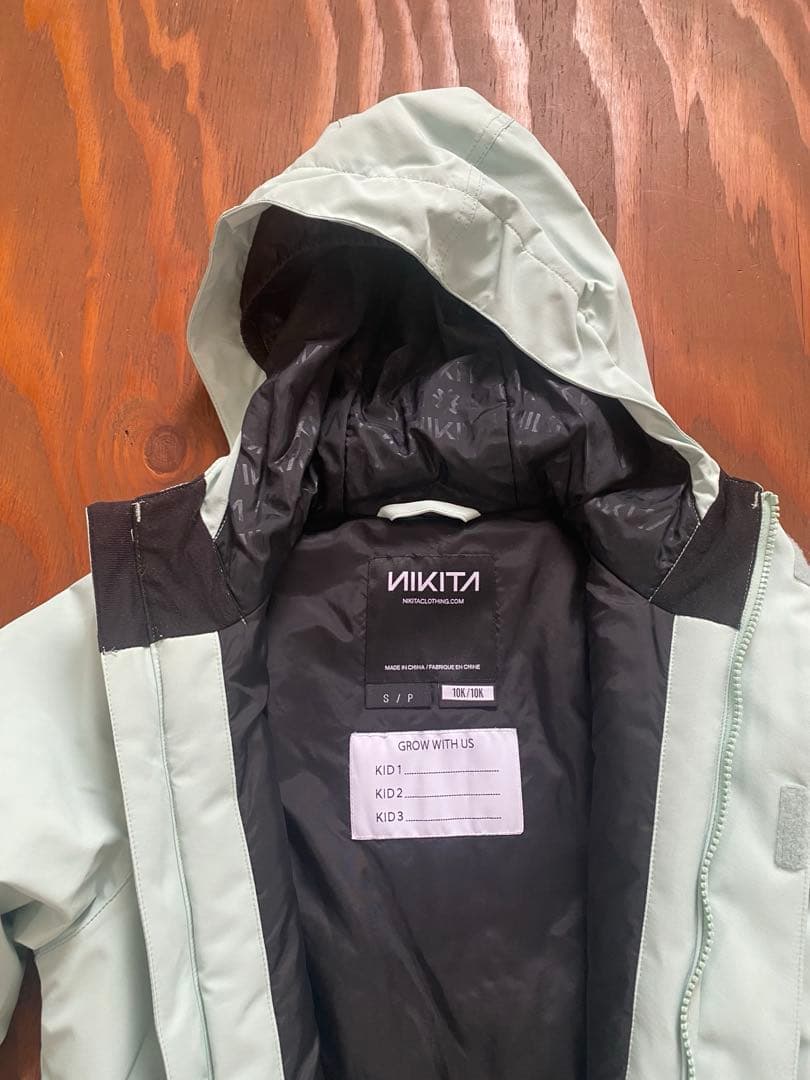 Nikita スキーウェア 子ども用 ミントグリーン