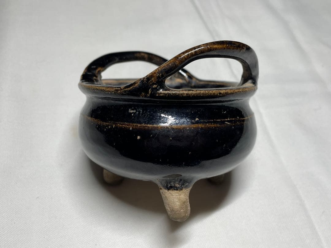 香炉。香道具、茶道具。古美術。骨董品。明時代。美品。希少品。舊家蔵出し。