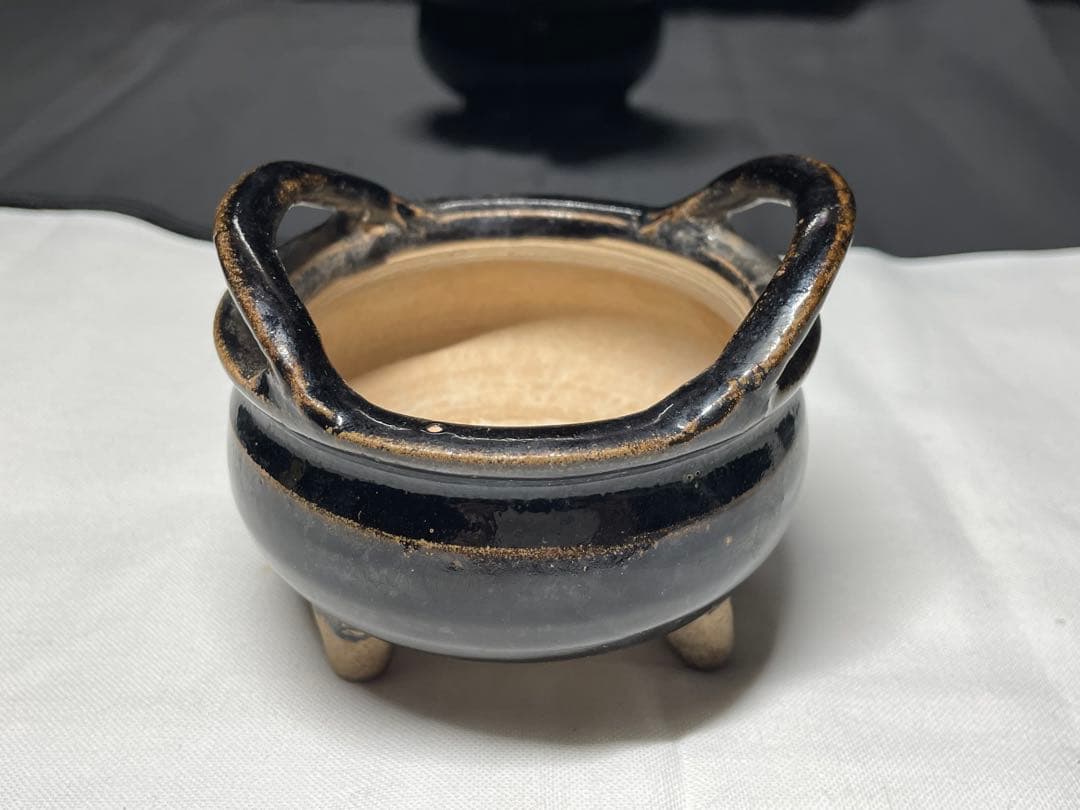香炉。香道具、茶道具。古美術。骨董品。明時代。美品。希少品。舊家蔵出し。