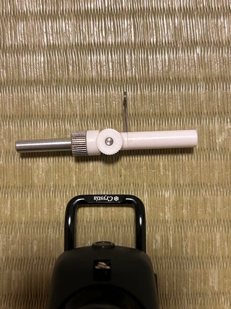 クリスティアCRⅢ ワカサギ電動リール　可変アダプター付き