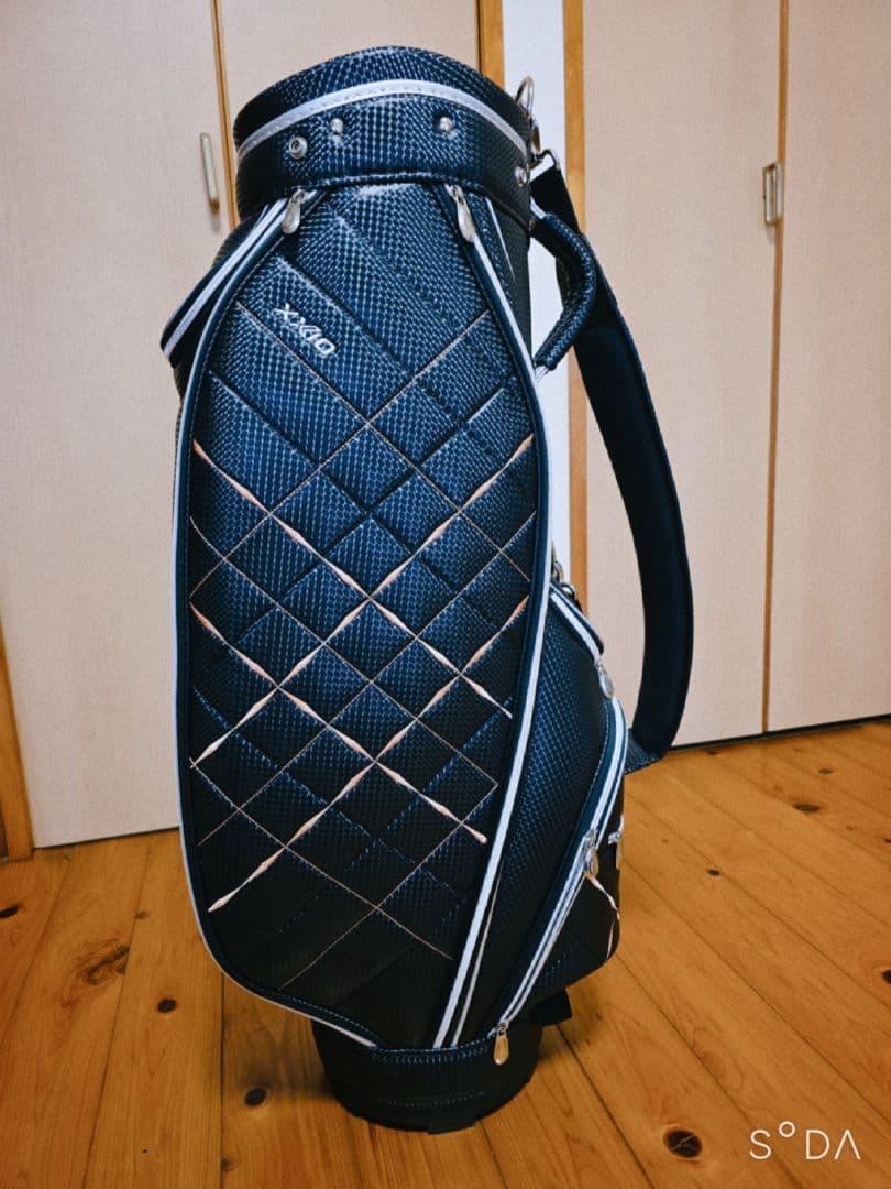 XXIO ゴルフバッグ・キャディバッグ ブラック