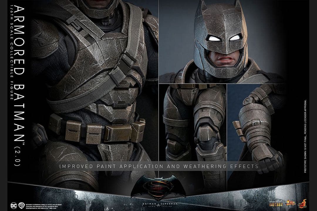 ホットトイズ MMS742D62 アーマード・バットマン通常版 Batman