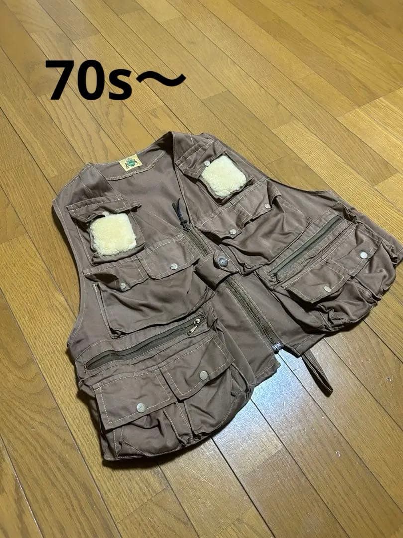 ideal 60s 70s フィッシングべスト