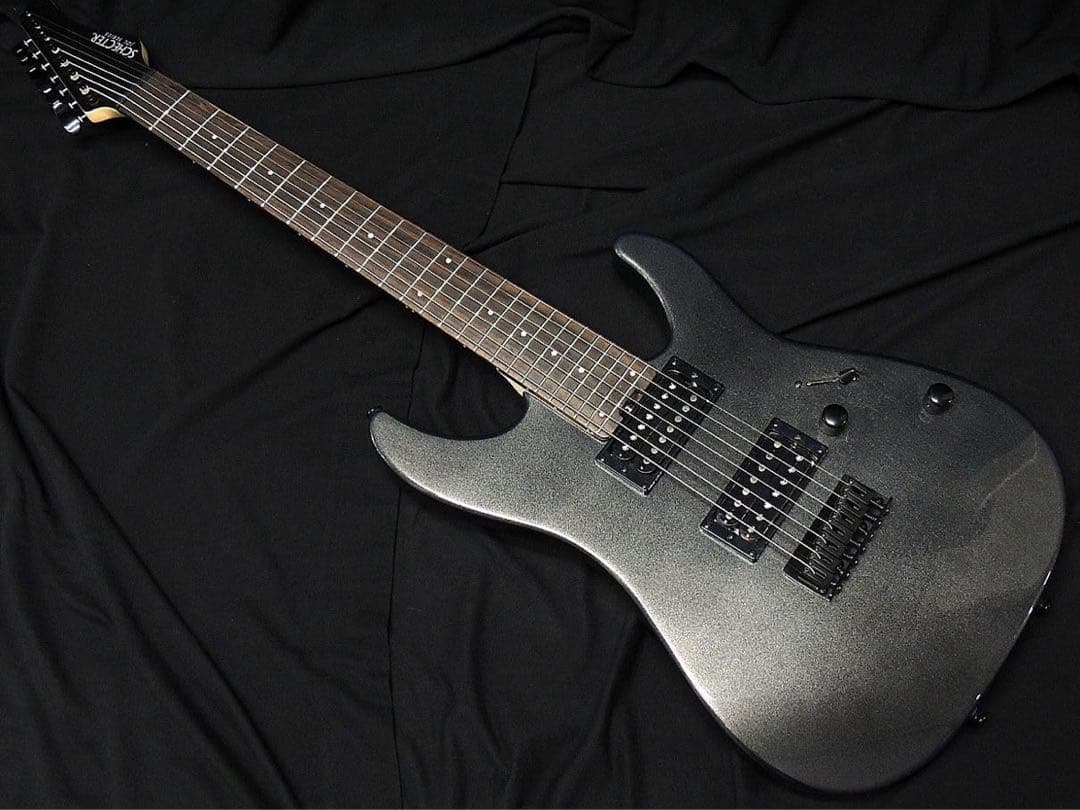 【限定美品】シェクターOL-NV-7-2H-FXD 7弦ギターschecter