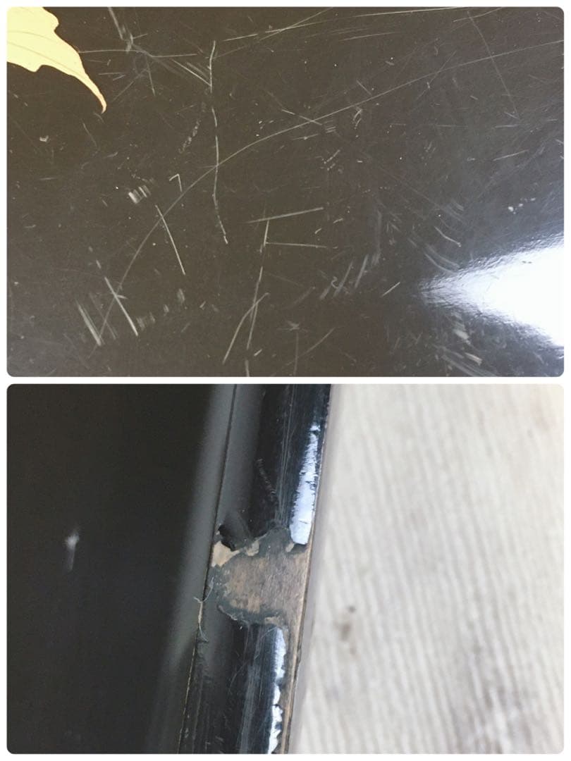 S372懐石膳 四方盆 花鳥蒔絵 5客揃 真塗木製 時代物