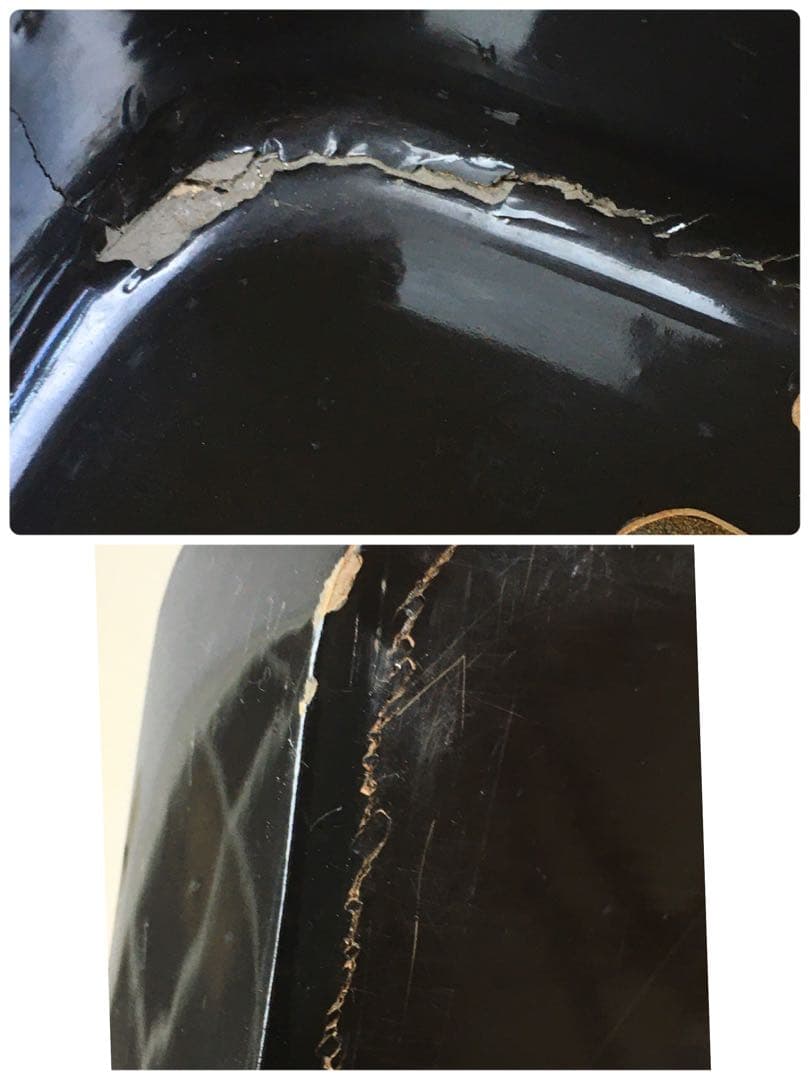 S372懐石膳 四方盆 花鳥蒔絵 5客揃 真塗木製 時代物