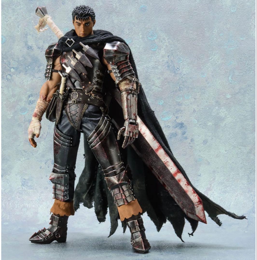 スリーゼロ　 ガッツ(黒い剣士) 1/6 可動フィギュア