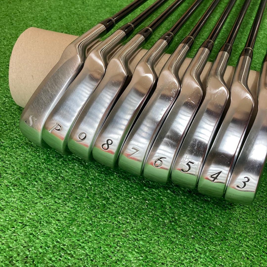 PRGR DATA811 三浦技研 3〜9PS 9本セットM-40