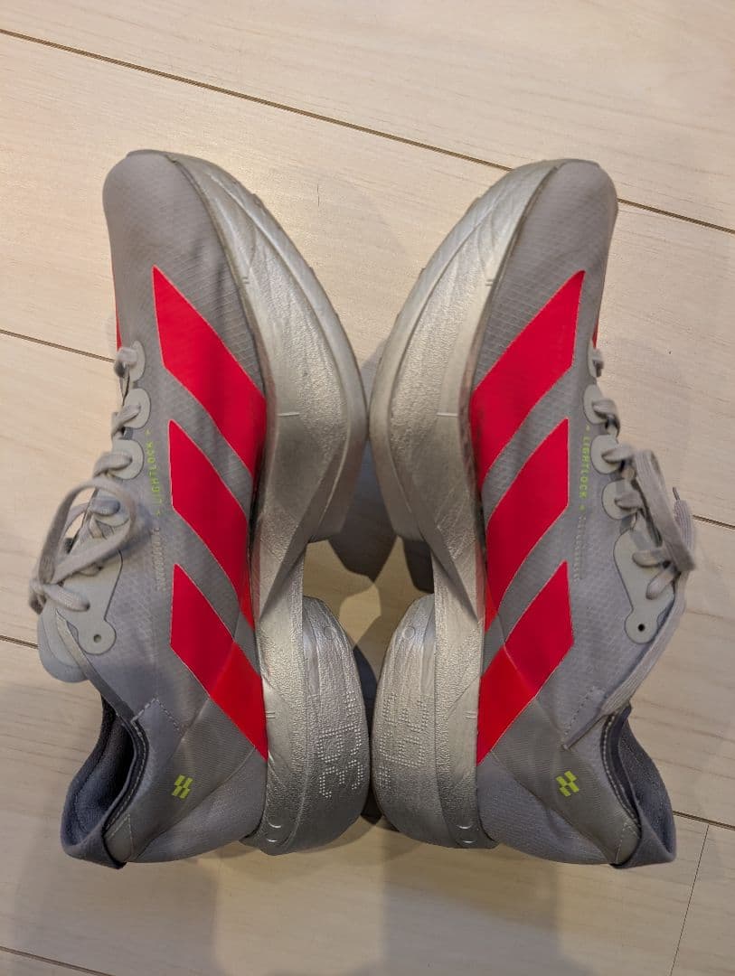 ADIDAS ADIZERO ADIOS PRO 4 グレー 27.5cm