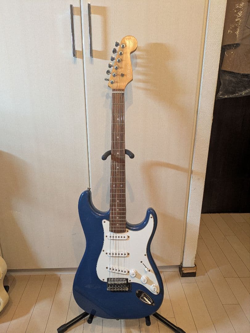 Solfege エレキギター　ストラトキャスター　ブルー