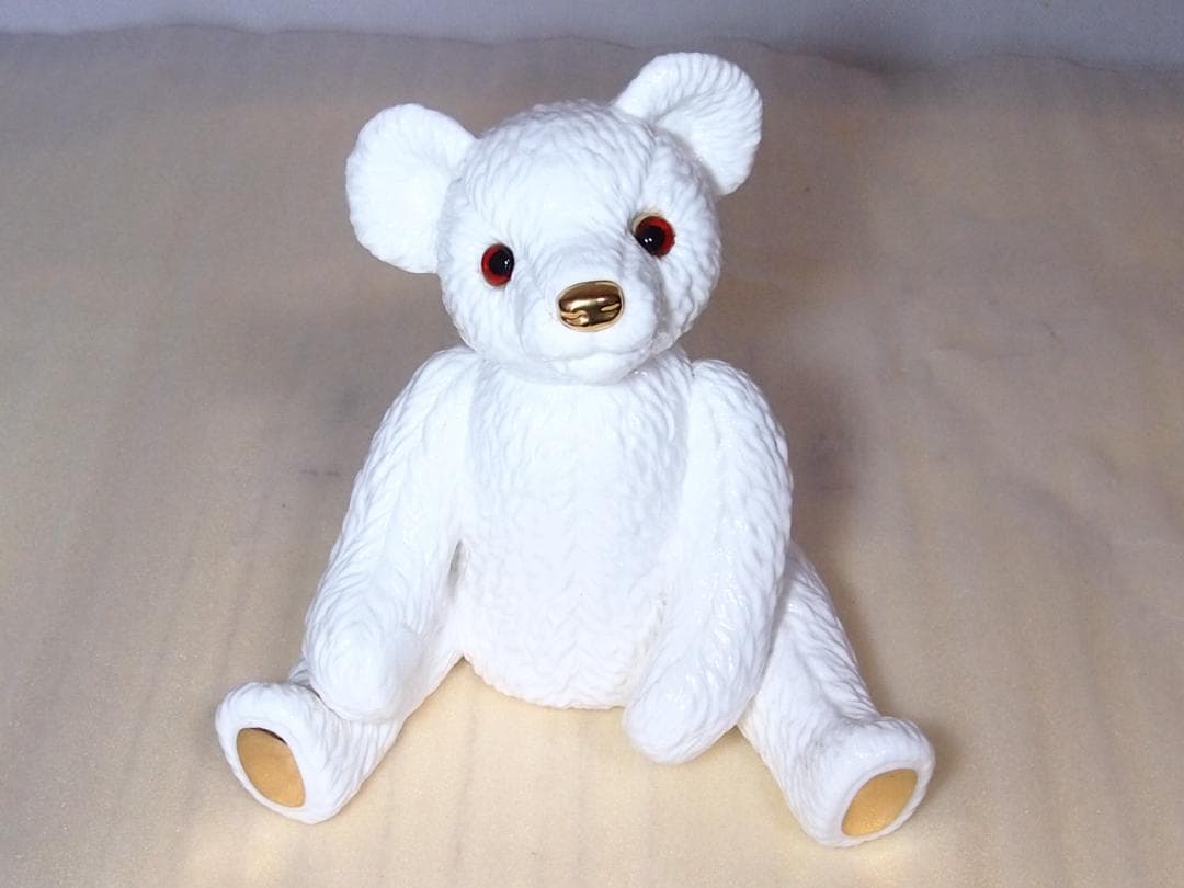 【激レア・美品】ノリタケ Noritake テディベア 熊 飾り/置物インテリア