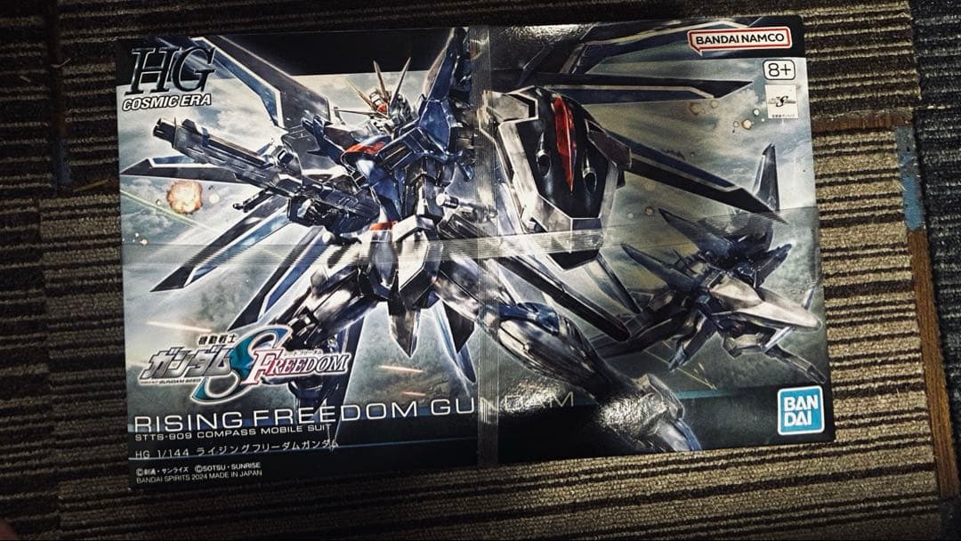 ストライクフリーダムMGEX＆デスティニーガンダムMG＆ライジングフリーダムHG